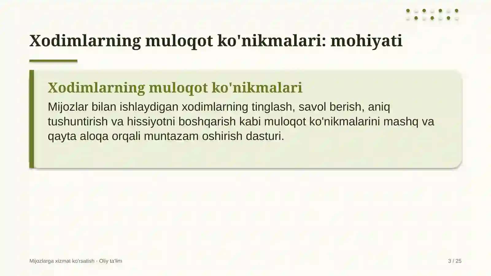 qo'ychilikda xodimlarning muloqot ko'nikmalarini rivojlantirish 5550 3