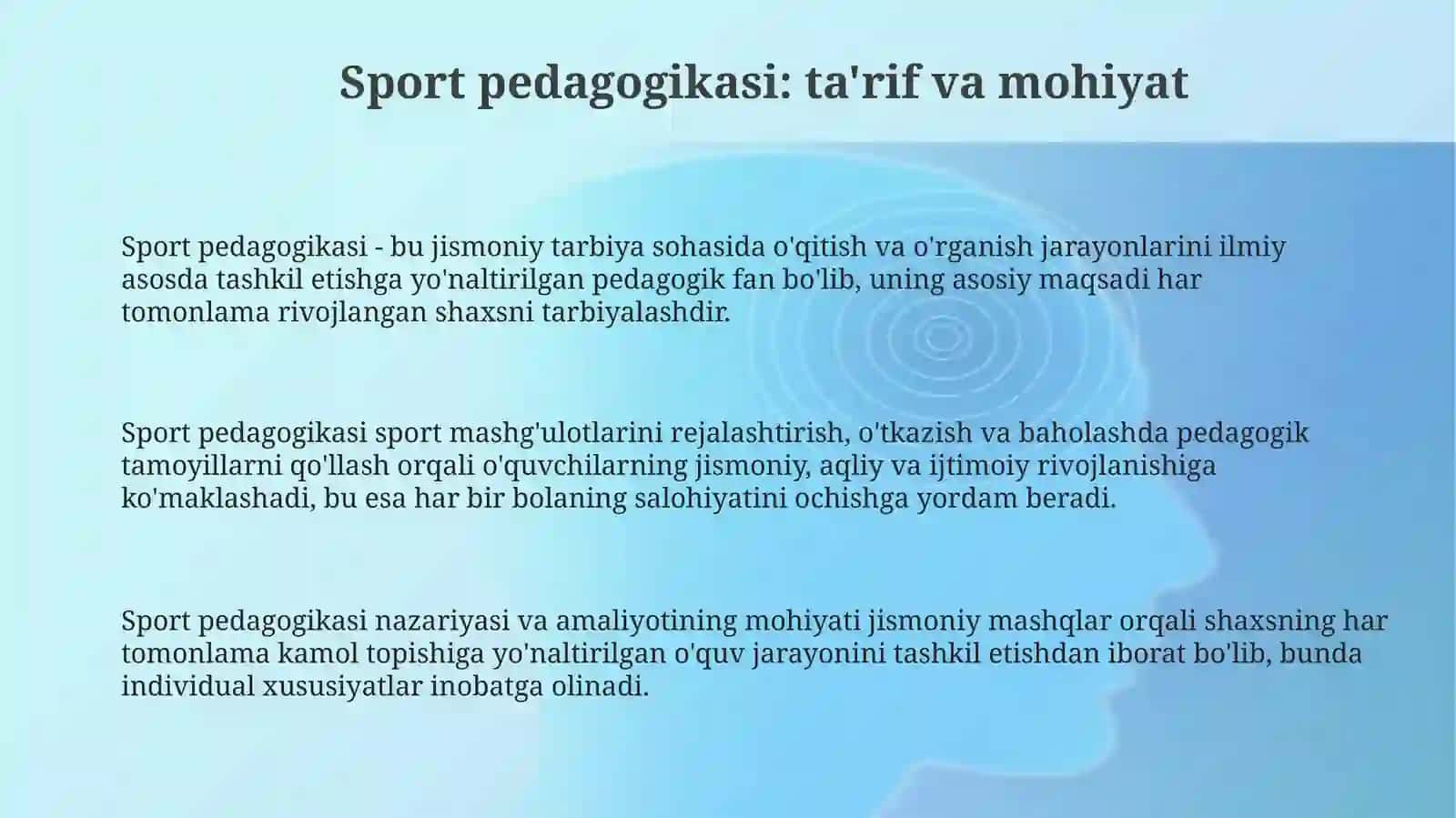 Maktab jismoniy tarbiyasida sport pedagogikasidan foydalanish omillari 3