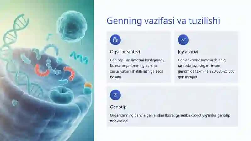 Gen va Allel Tushunchalari 3