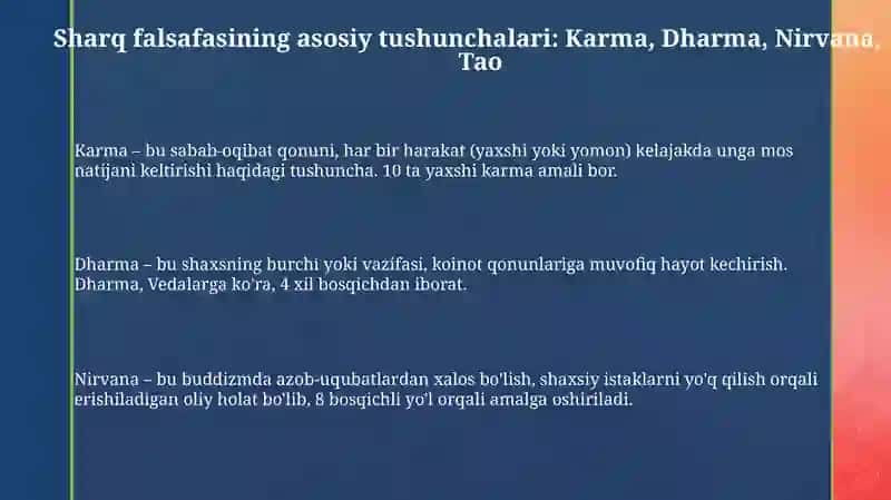 Sharq falsafasining mohiyati va ijtimoiy taraqqiyotdagi roli 3