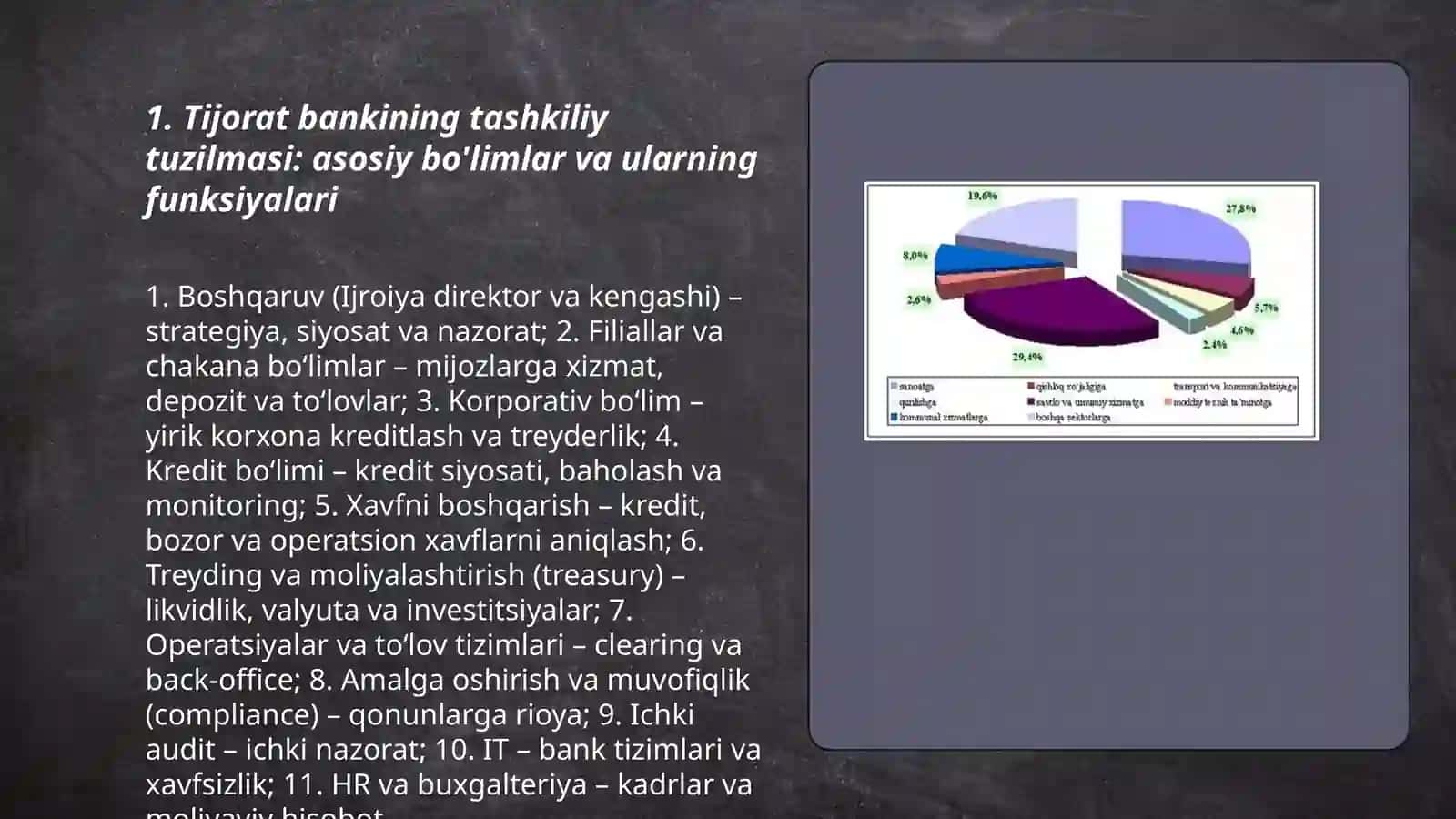 Tijorat Banklarining Tashkiliy Tuzilishi 3