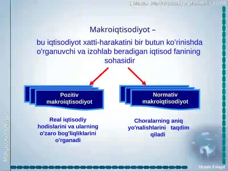 Makroiqtisodiyot 3