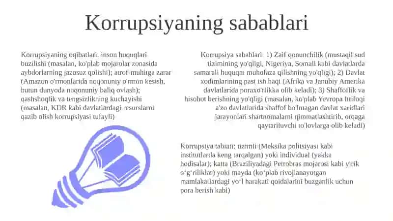 Korrupsiyaning mohiyati va oqibatlari 3