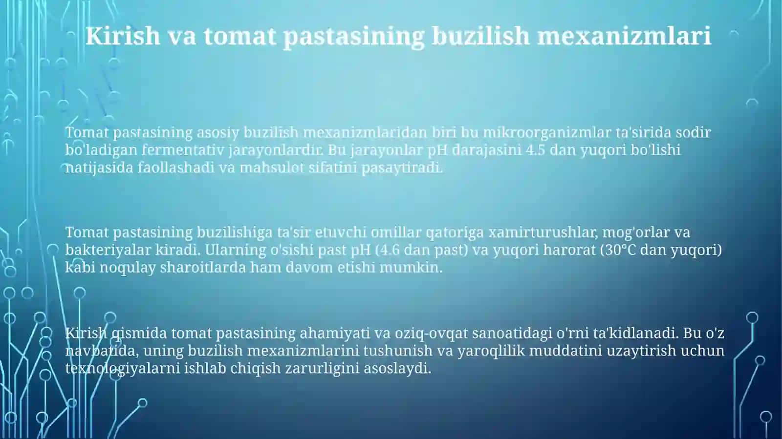 Tomat pastasini saqlash muddatini uzaytirish uchun zamonaviy texnologiyalar 3