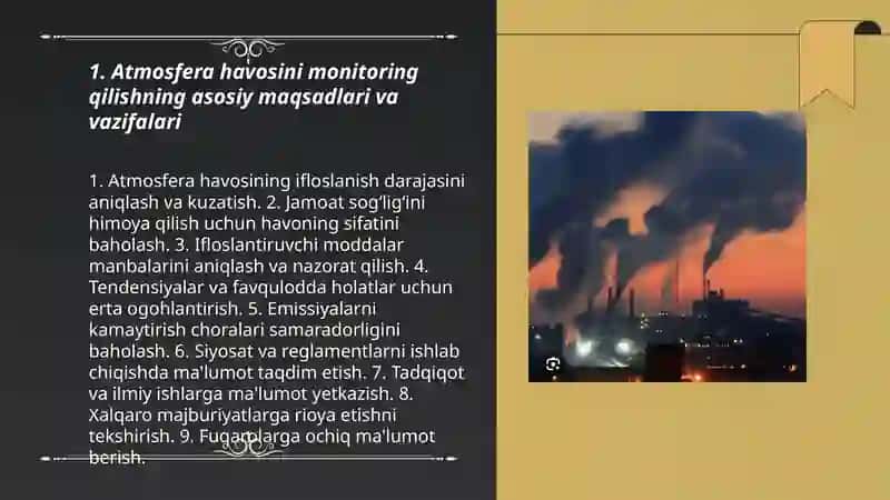 Atmosfera havosi monitoringi 3