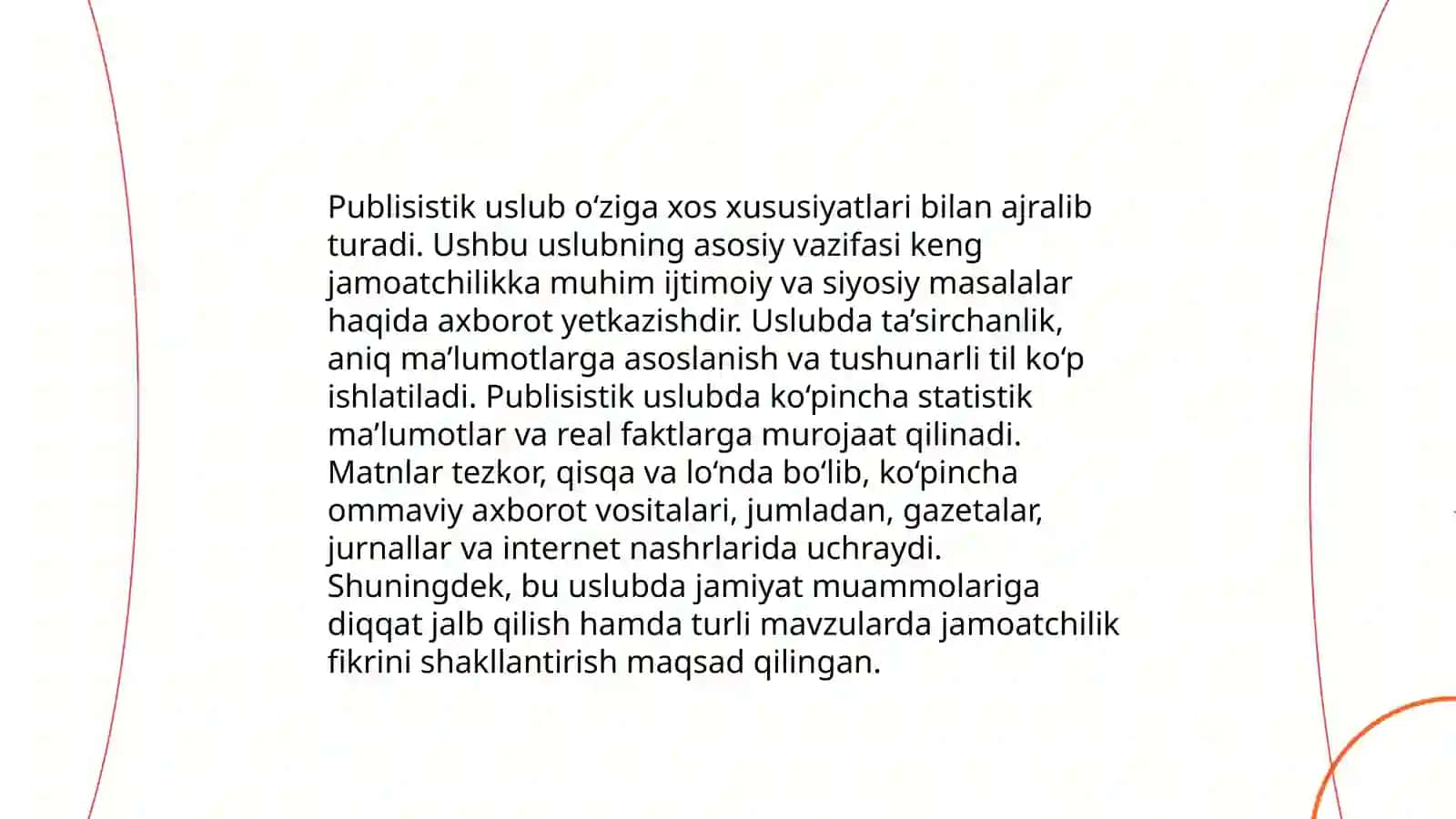 Publisistik uslub 3