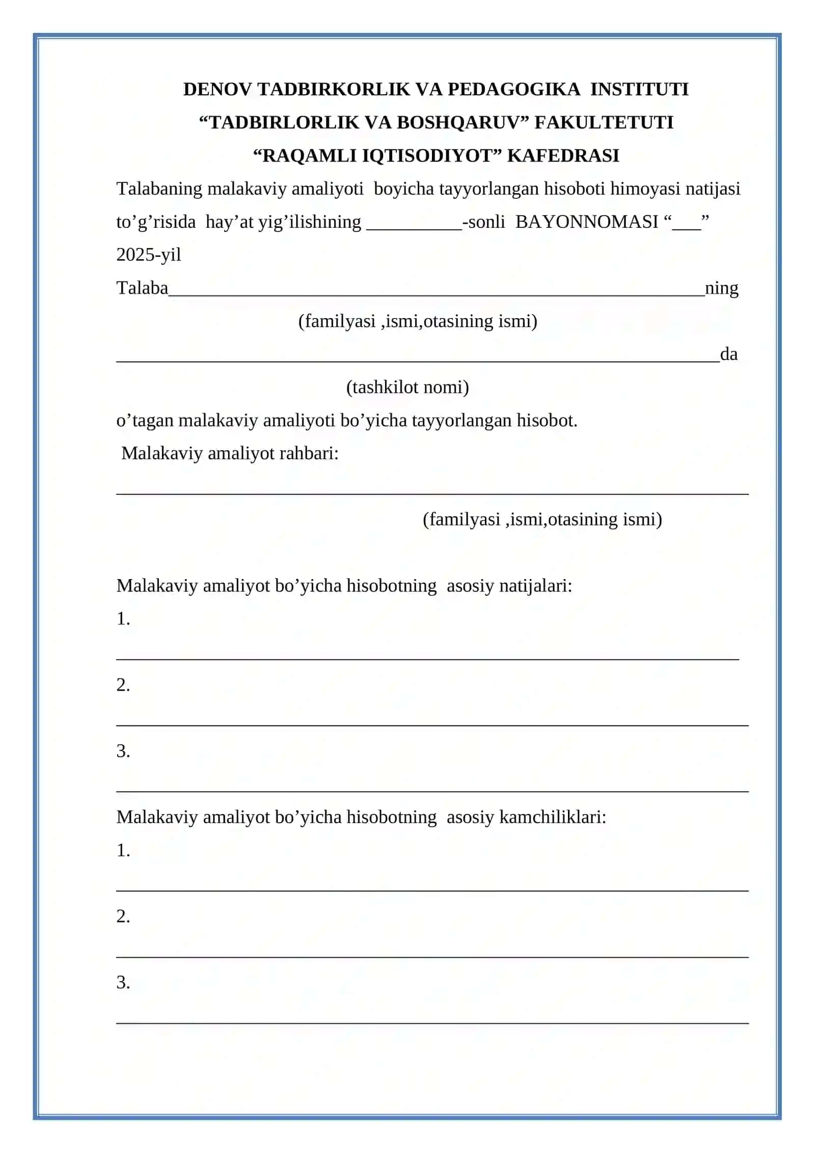 Surxondaryo Viloyat Barkamol Avlod bolalar markazini 3