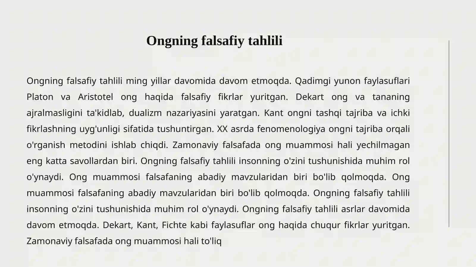 ONG TARAQQIYOTI VA ONGSIZLIK 3