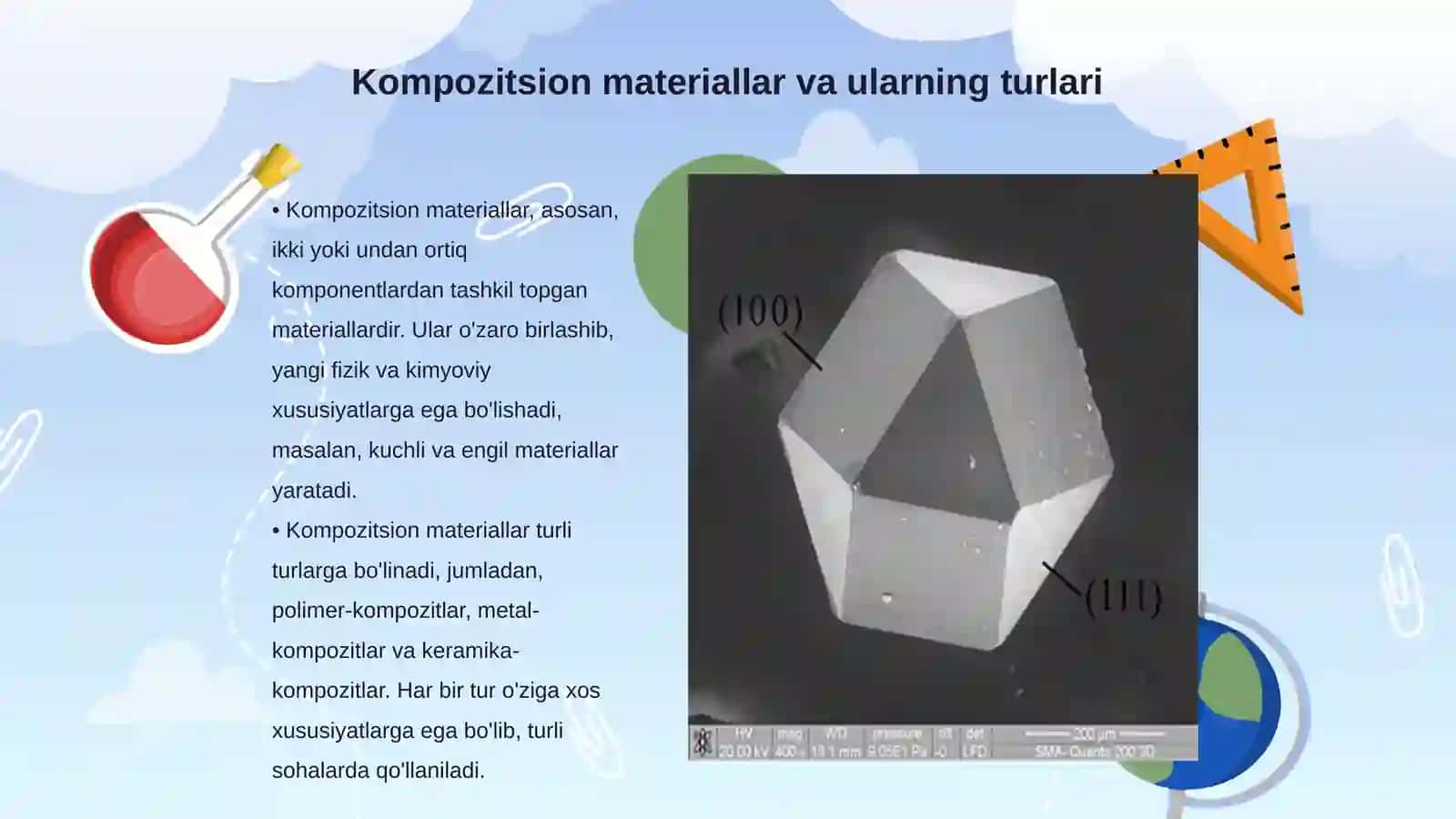 Kompozitsion materiallar kimyosi fani 3