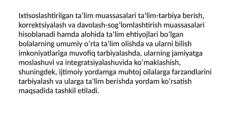 Normominova Shahnozaning inklyuziv ta'lim dasturi 3