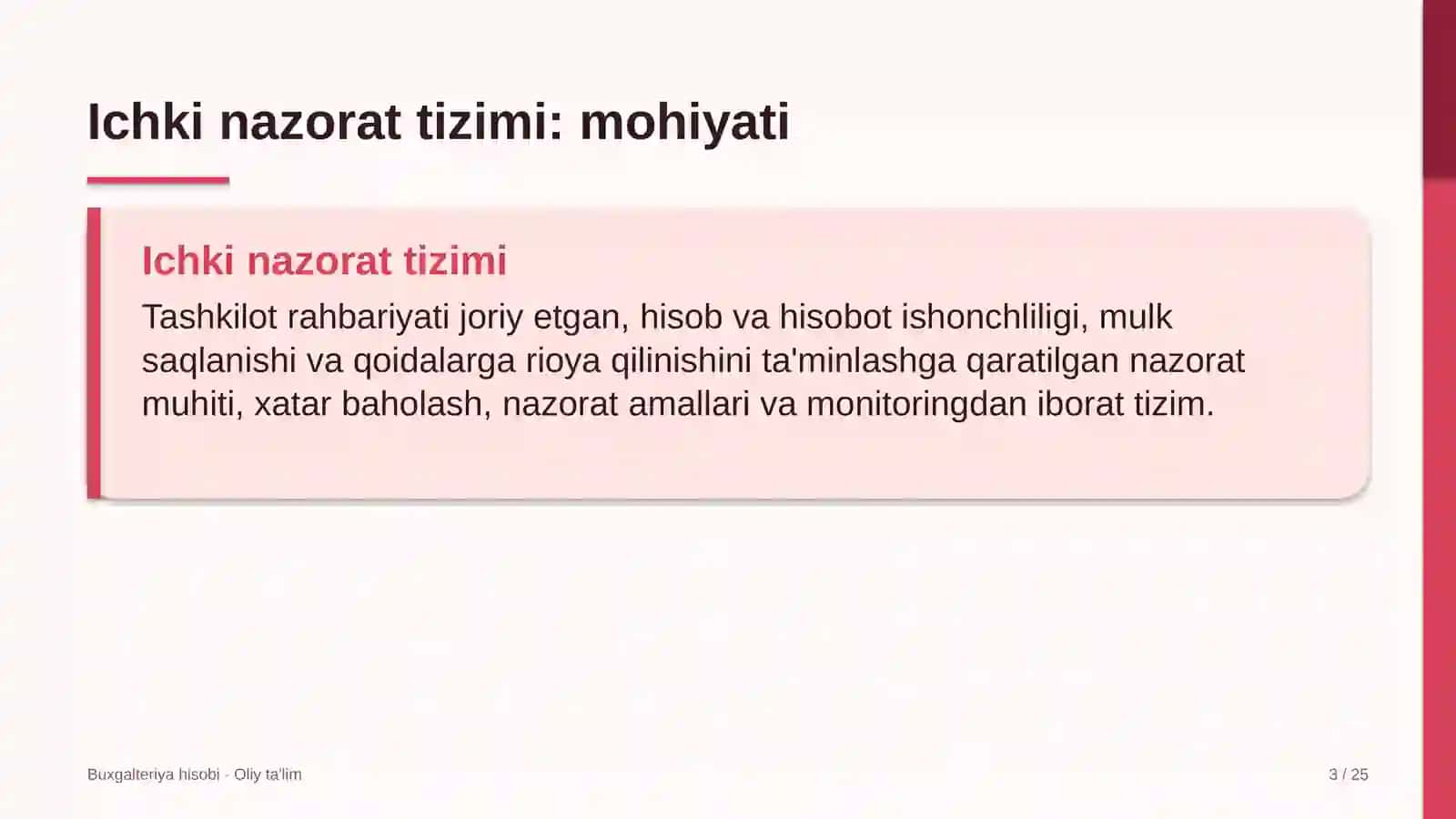 brokerlik kompaniyalarida ichki nazorat tizimi 7577 3