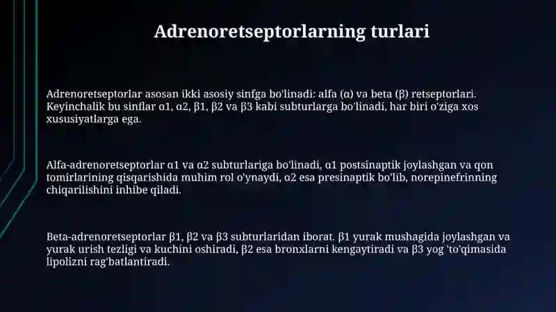 Adrenoretseptorlar 3