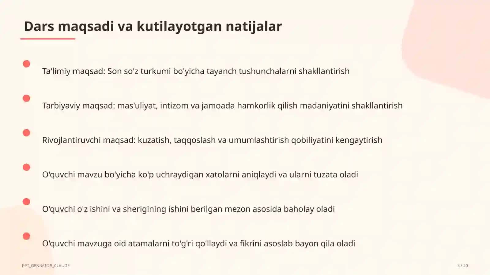 Son so'z turkumi (4-sinf) 3