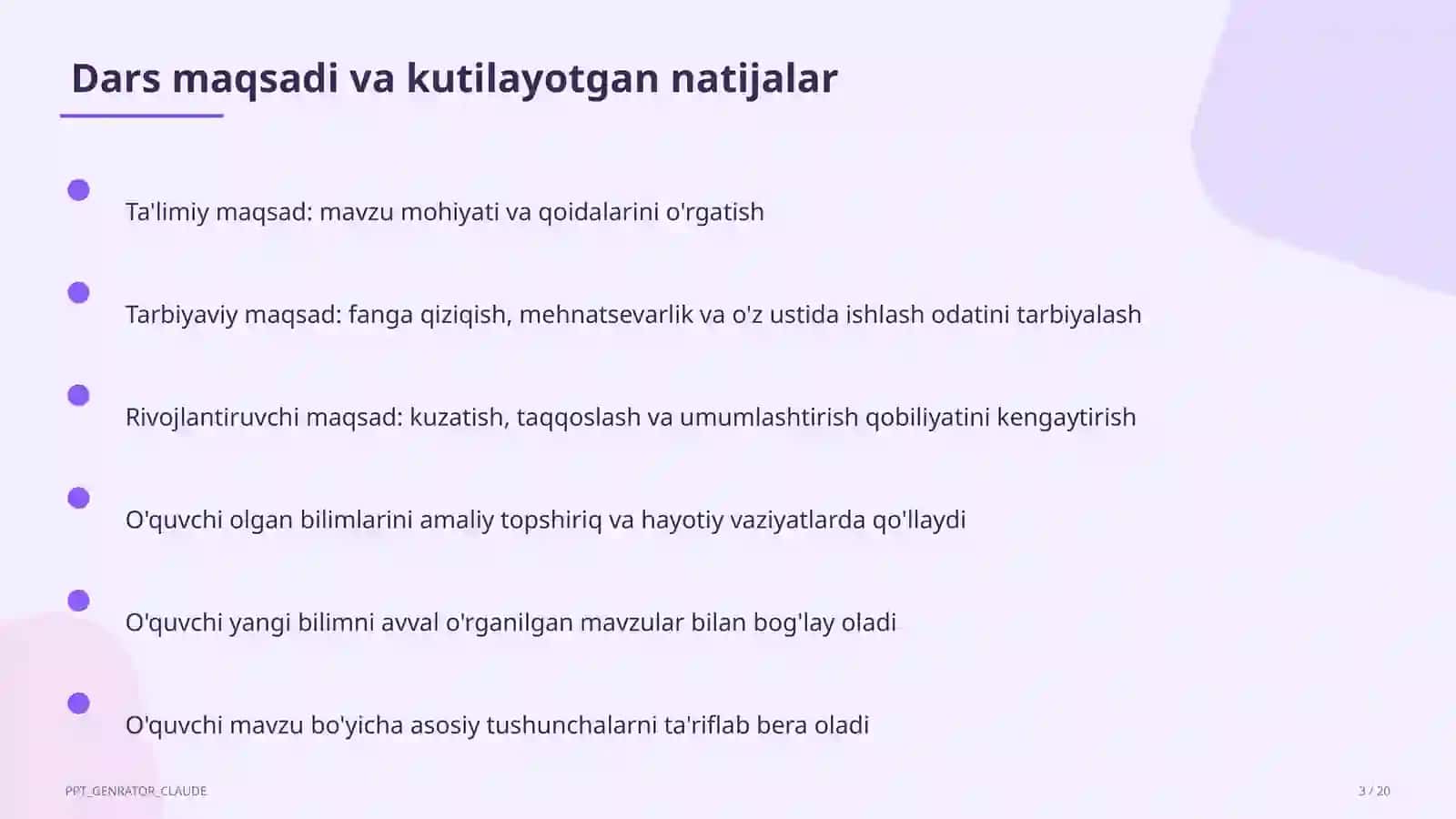 Sun'iy intellekt vositalari o'qituvchi uchun 3