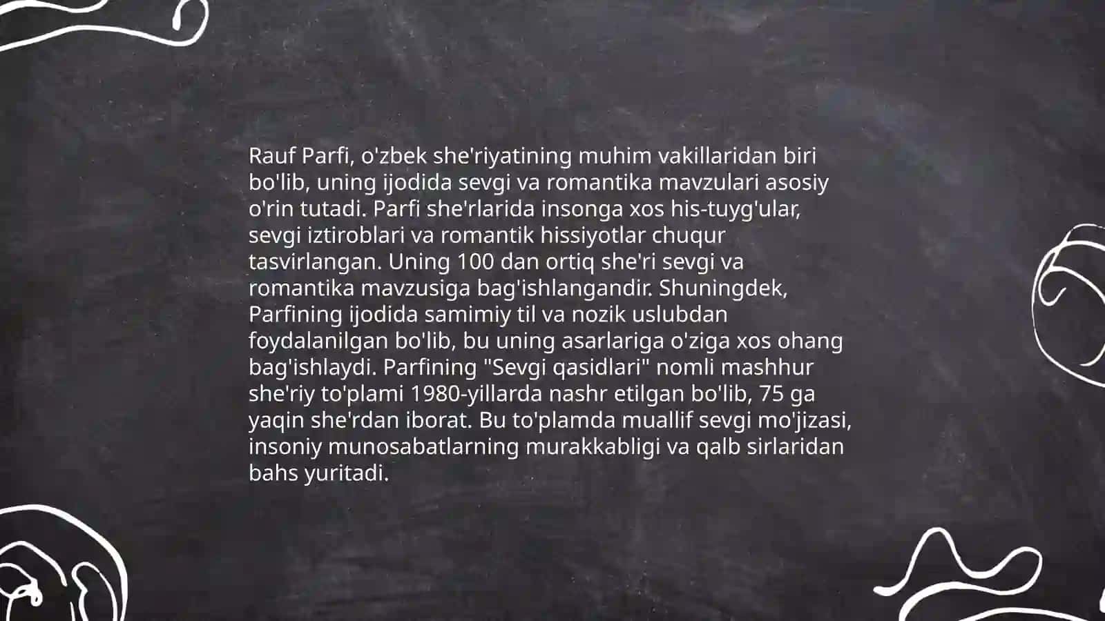 Rauf Parfi she'riyati badiiyati 3