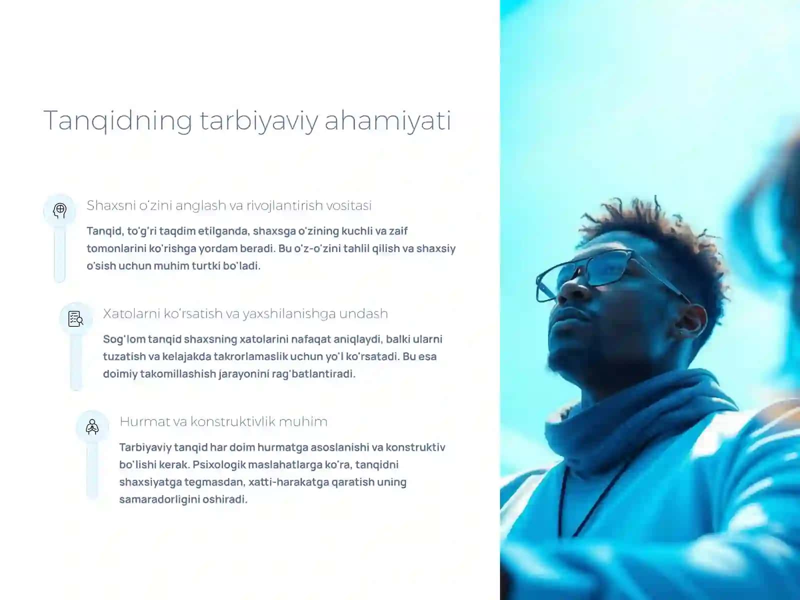 Muomala psixologiyasi va tanqidning tarbiyaviy roli 3