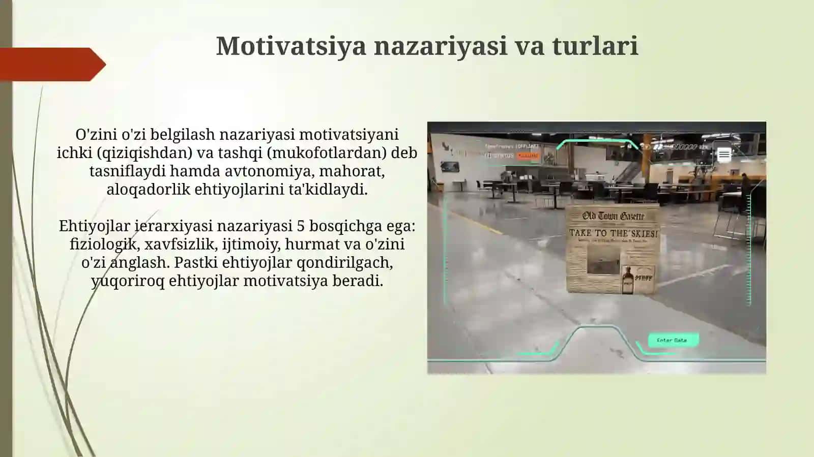 Motivatsiya nazariyasi va turlari 3