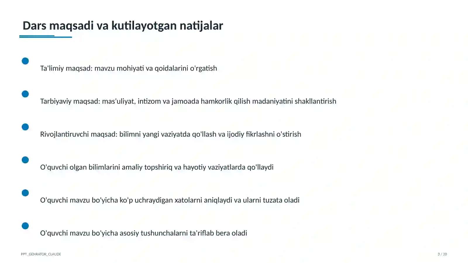 Loyihaga asoslangan ta'lim (PBL) 3