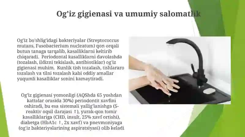 Og'iz gigienasi va umumiy salomatlik 3