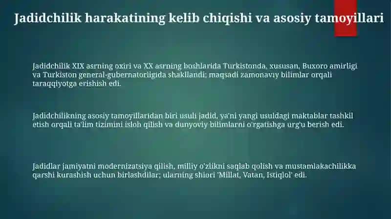 Jadidchilik va jadidlar 3