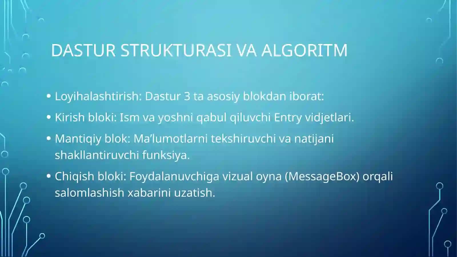 Tkinter afzalliklari 3