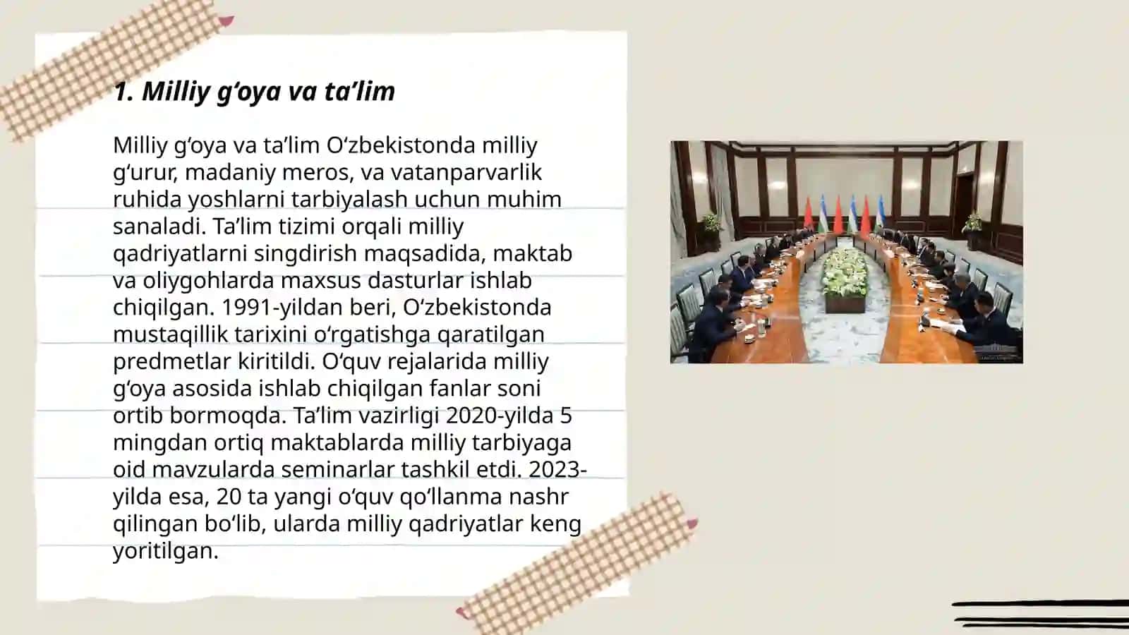 Milliy g'oyaning jamiyat hayoti sohalari bilan bog’liqligi 3