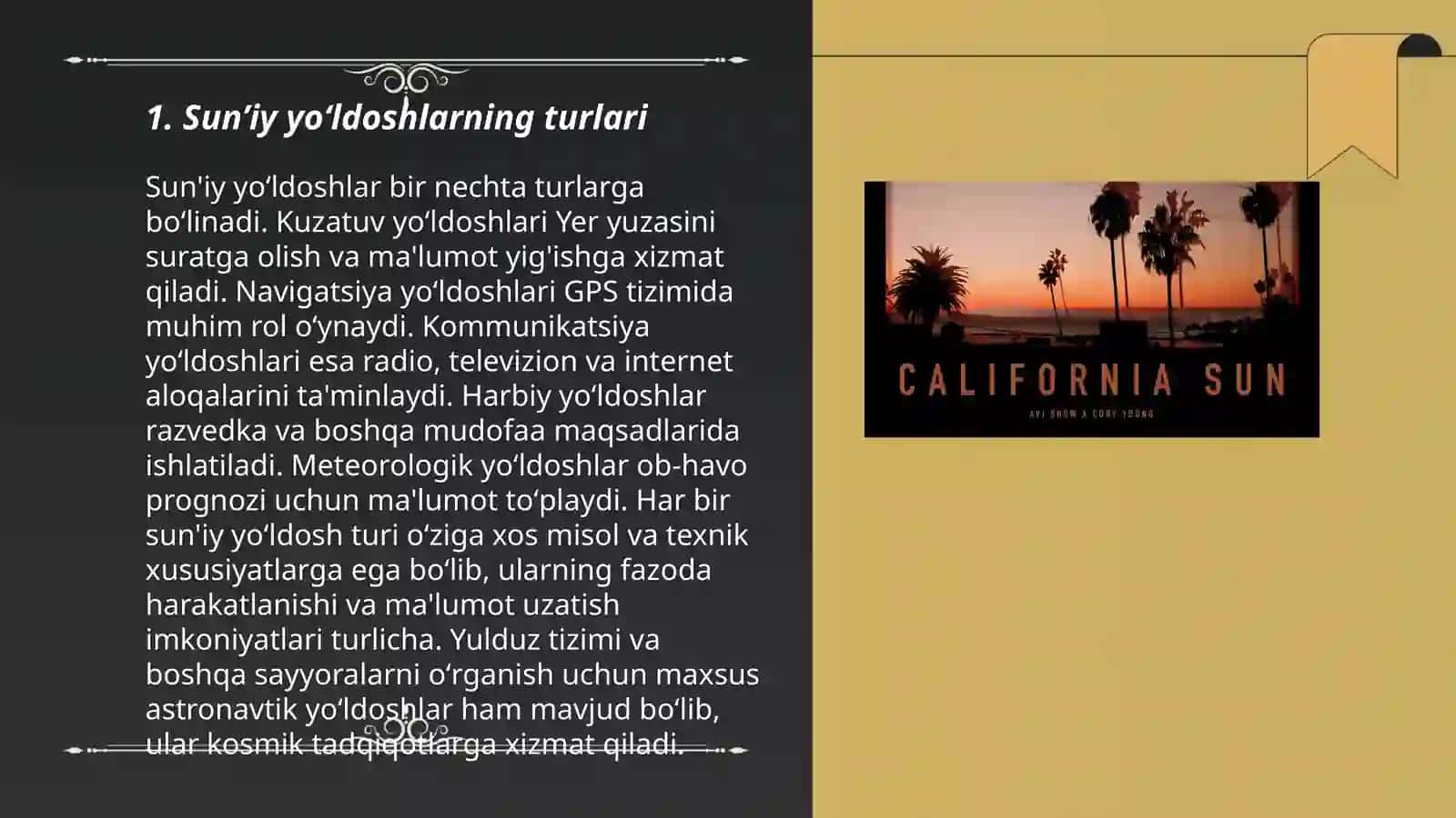 Sunʼiy Yoʻldoshlar 3