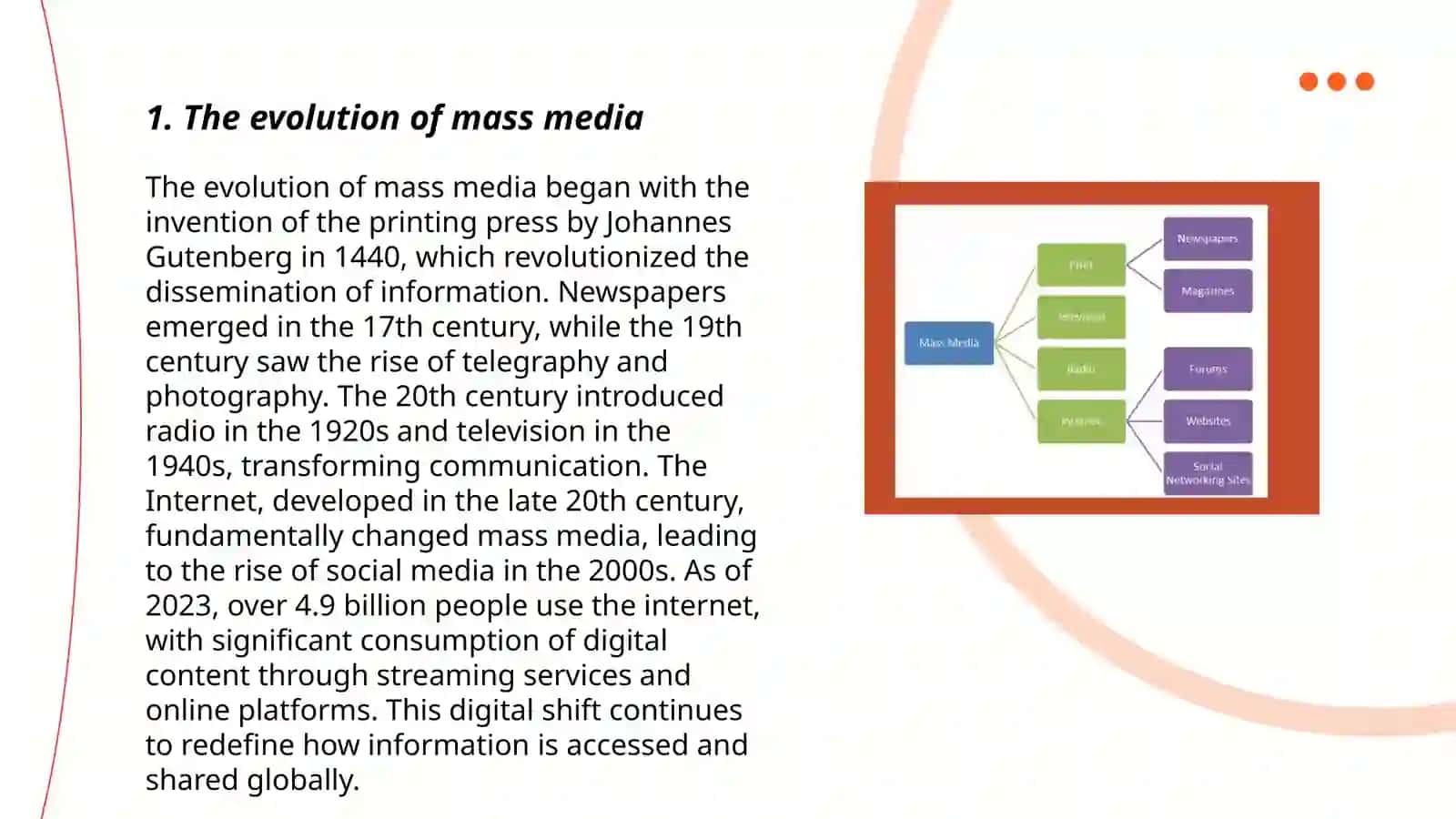 Mass media 3