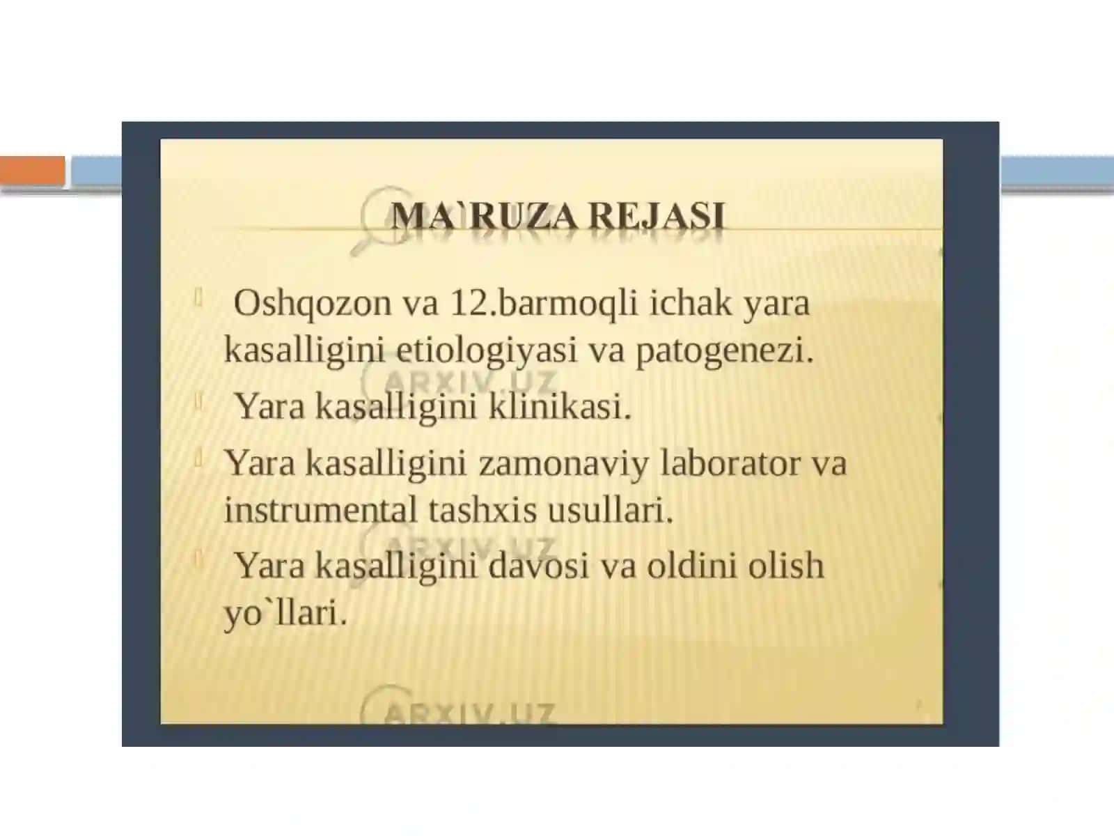 Oshqozon–ichakyarakasalligietiopatogenezi 3