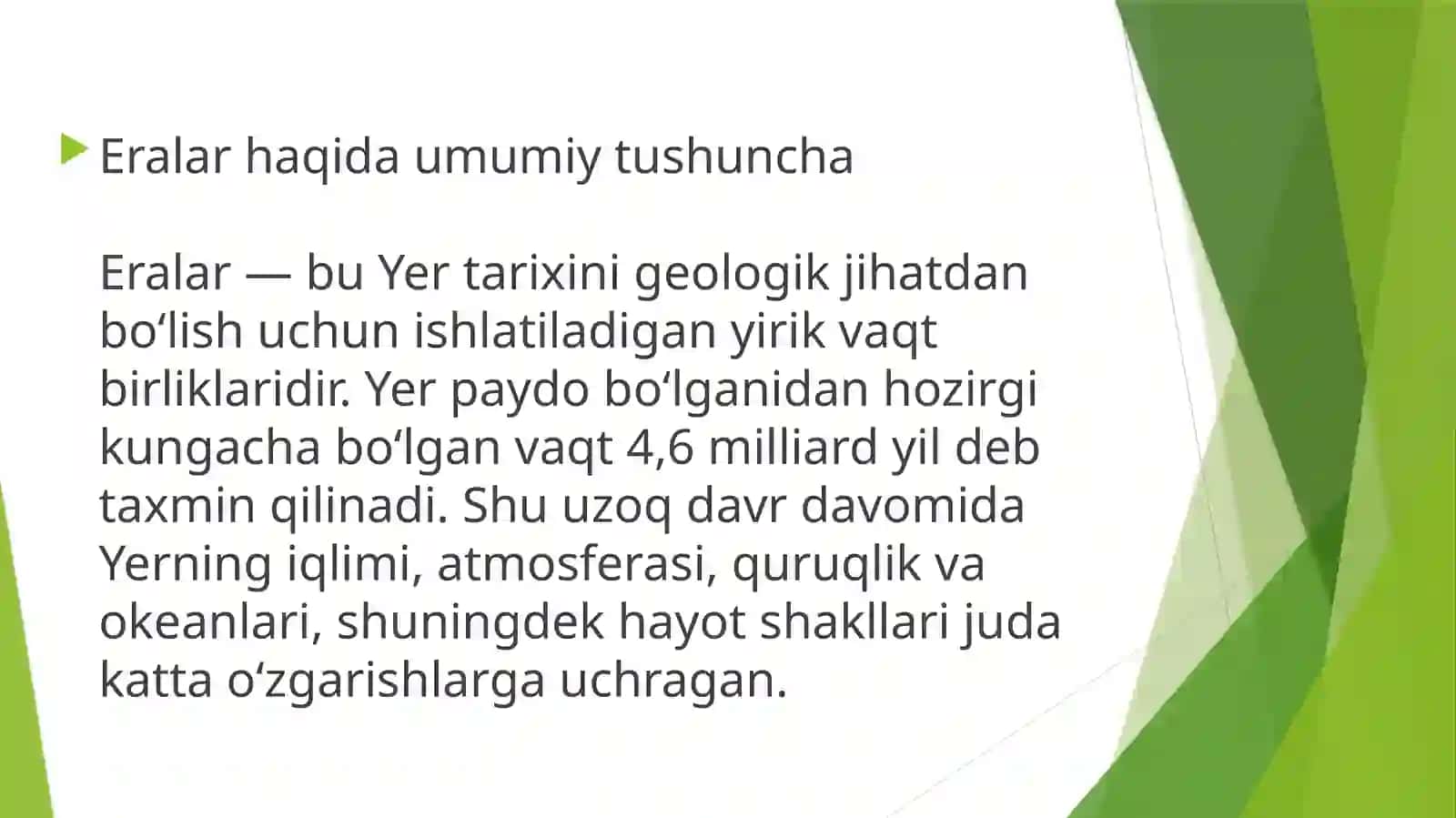 Evolyutsiya fanidan mustaqil ish 3
