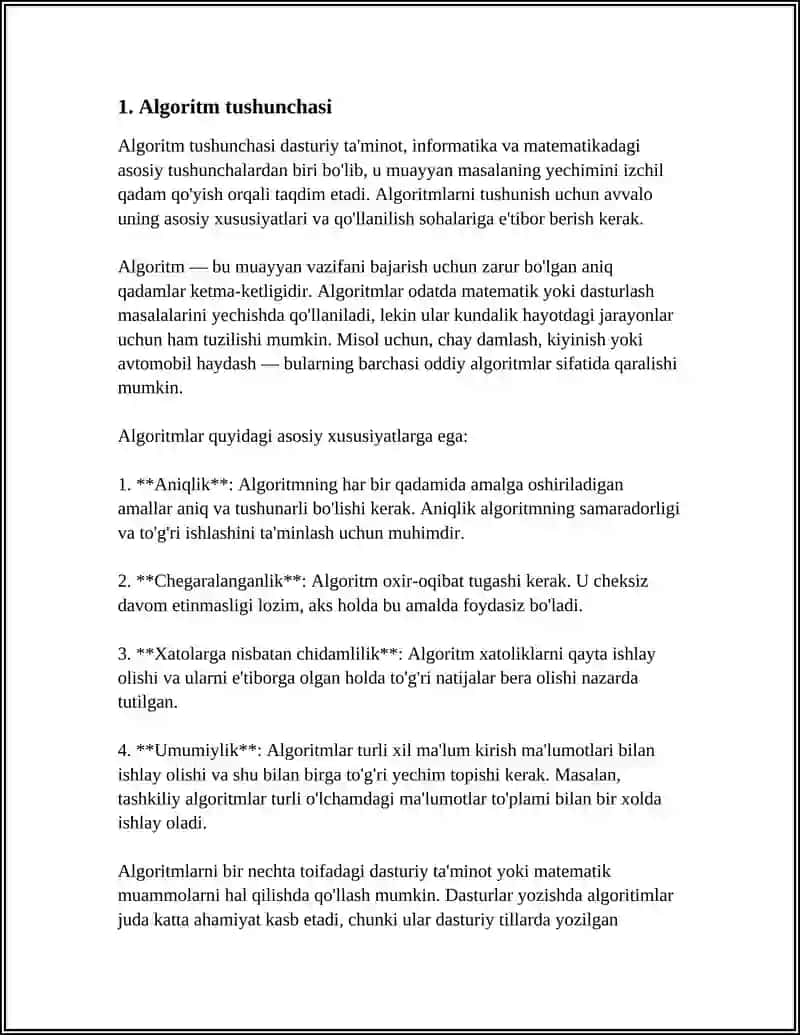 ALGORITIM VA ALOGORITIMLASH ASOSLARI 3