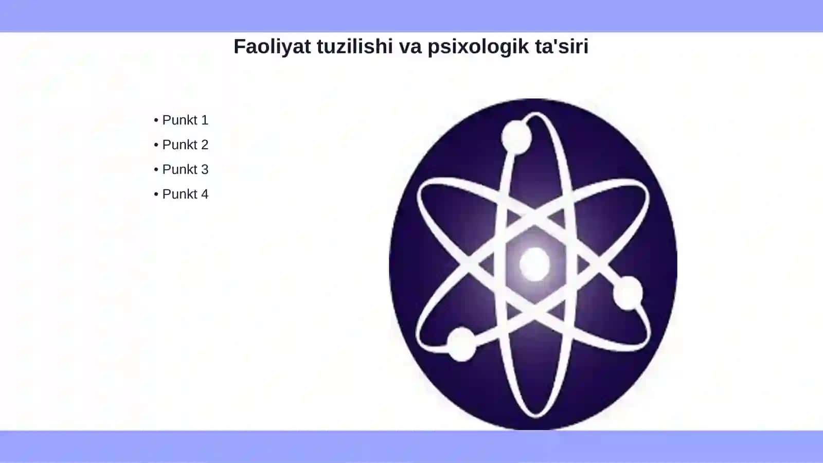 Faoliyat tuzilishi psixologik xususiyatlarini tadqiq etish 3