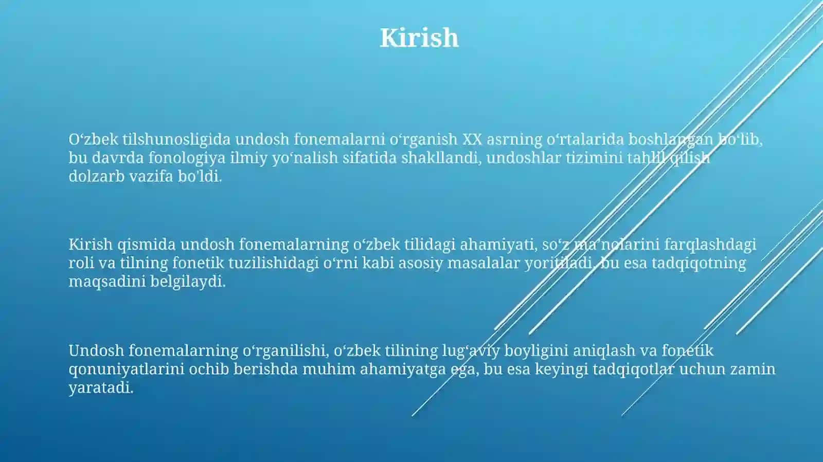 Oʻzbek tilshunosligida undosh fonemalarning oʻrganilishi 3