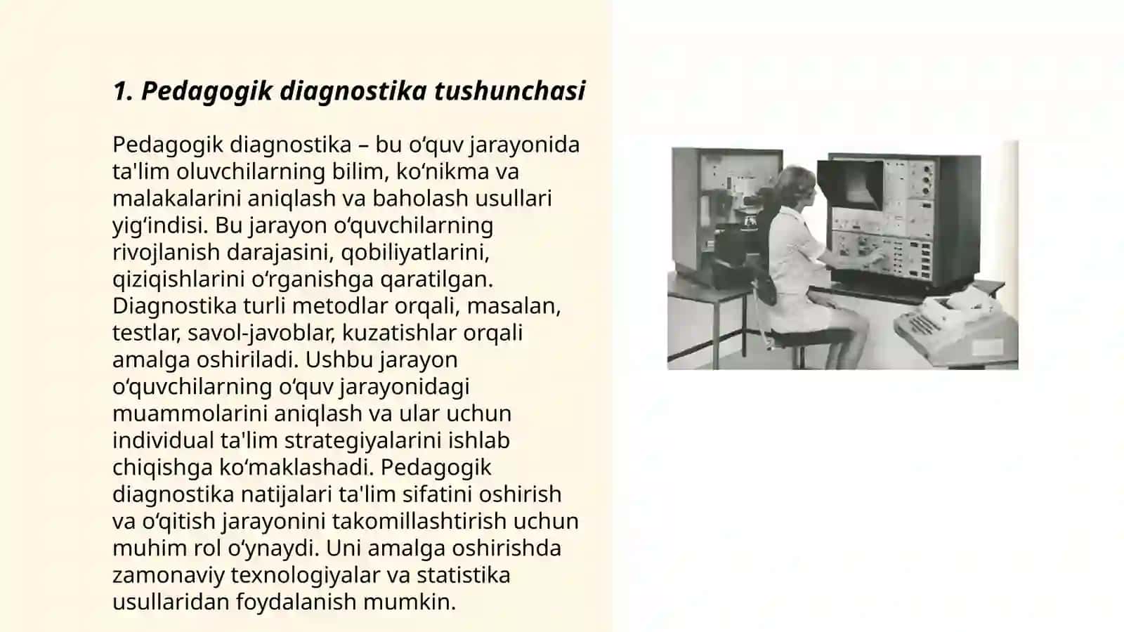 Pedagogik diagnostika 3