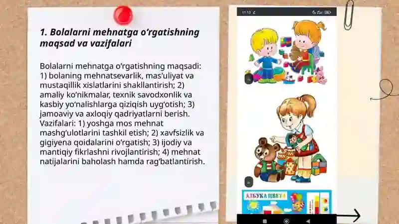 Bolalarni mehnatga oʻrgatish 3