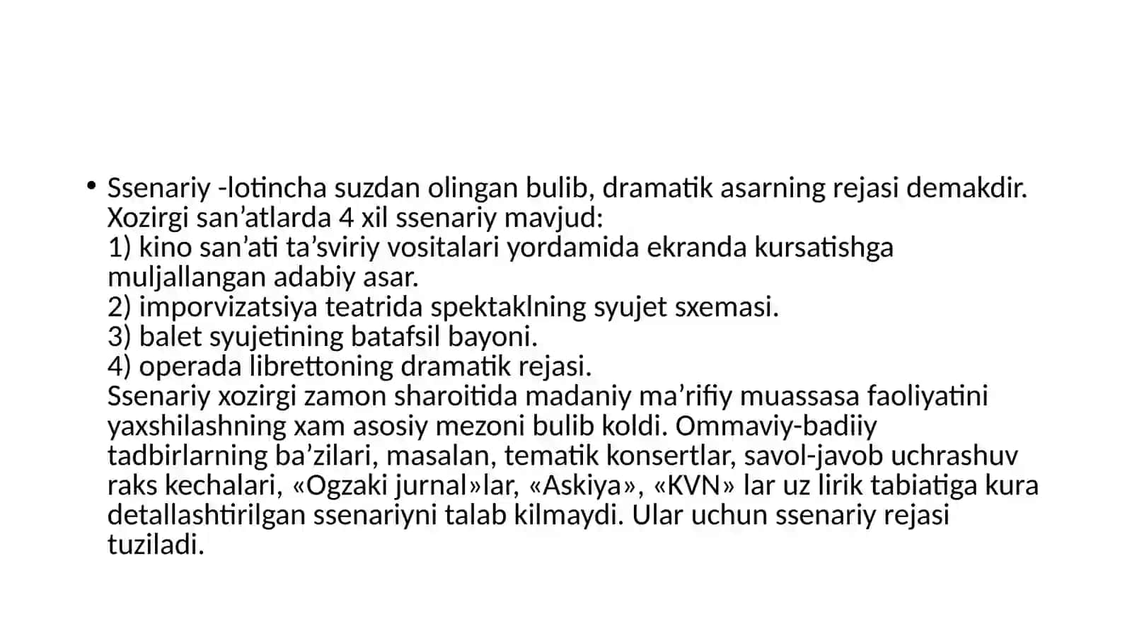 BOSHLANG‘ICH SINFLARDA TURLI BAYRAM TADBIRLARI REJASINI TUZISH 3