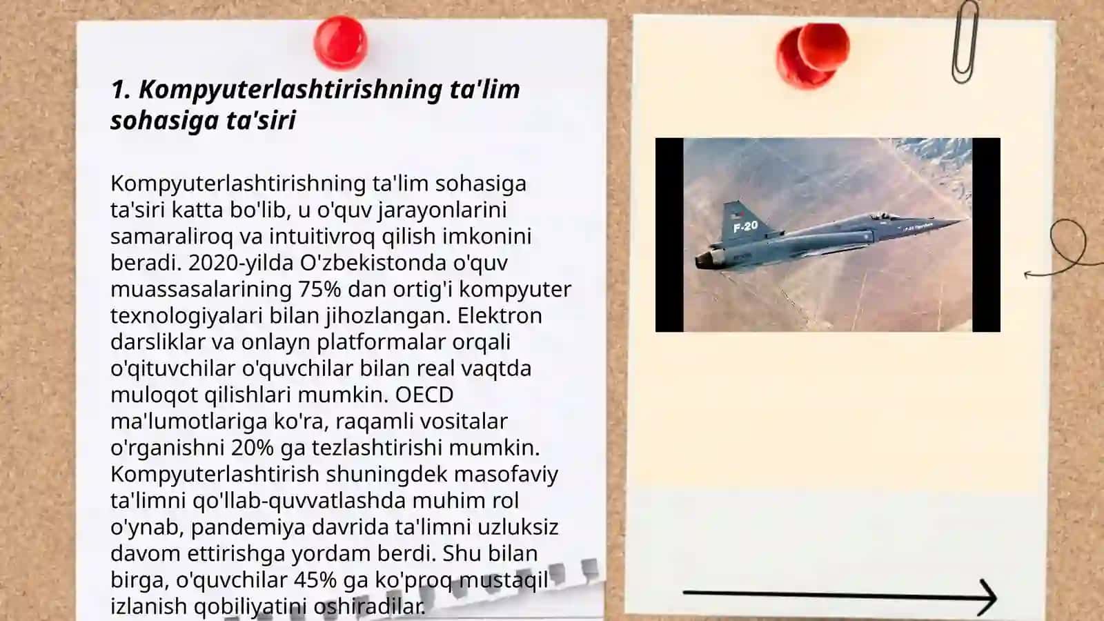 Kompyutirlashtirish yangi infosferani yaratish omili sifatida 3