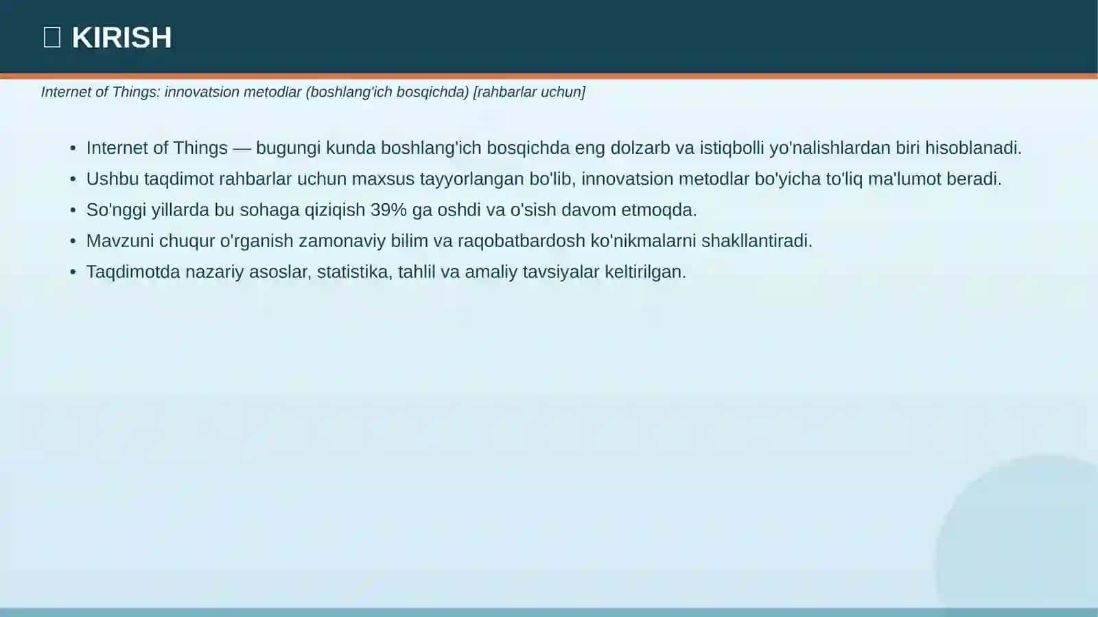 INTERNET OF THINGS 3