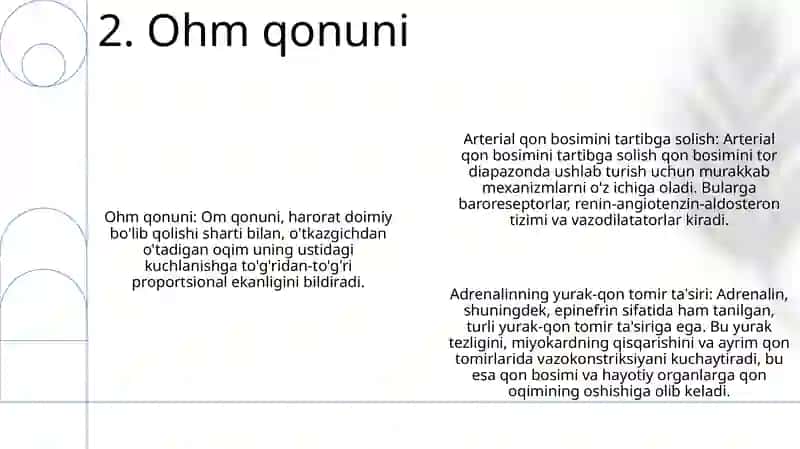 Arteryaning Tarqalish Qonunyatlari 3