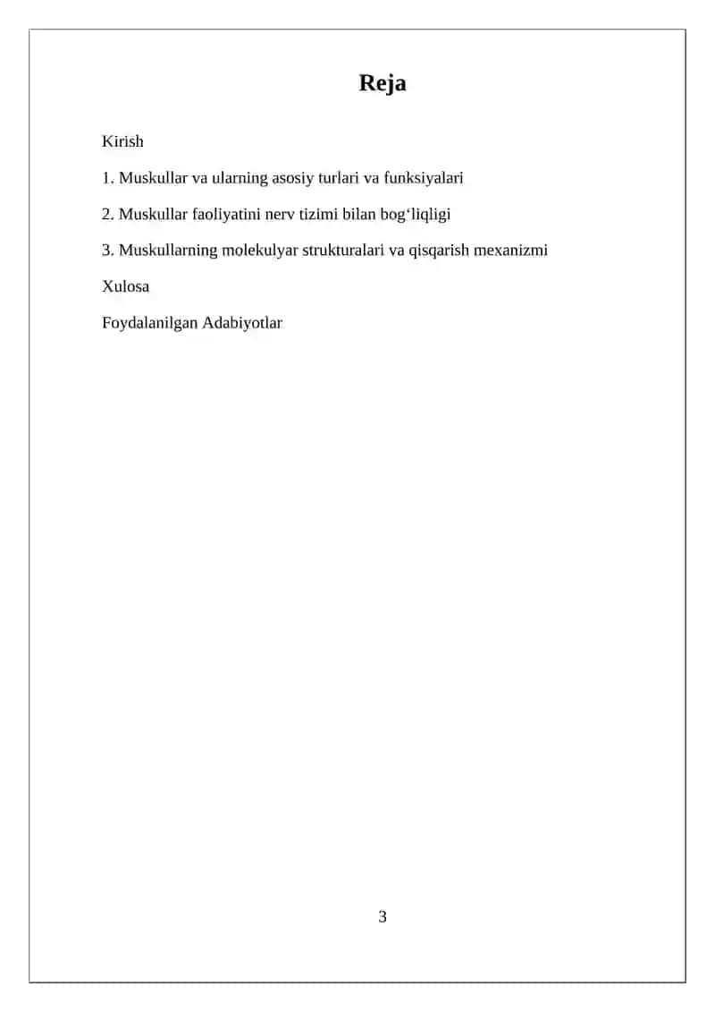 MUSKULLAR VA ULARNING FUNKSIYALARI 3