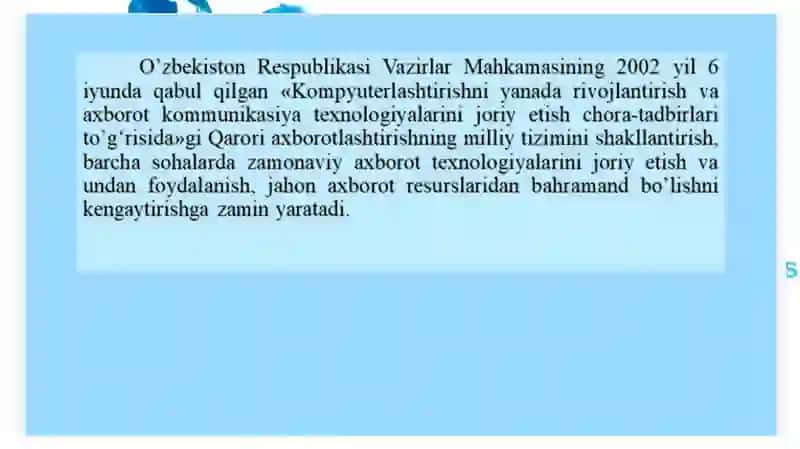Pedagogik inovatika muassasalarida kompyuter texnalogiyalaridan foydalanish. 3