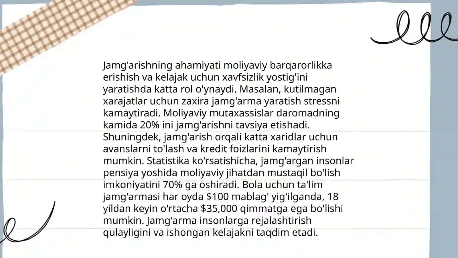 Jamg'arish va istemol 3