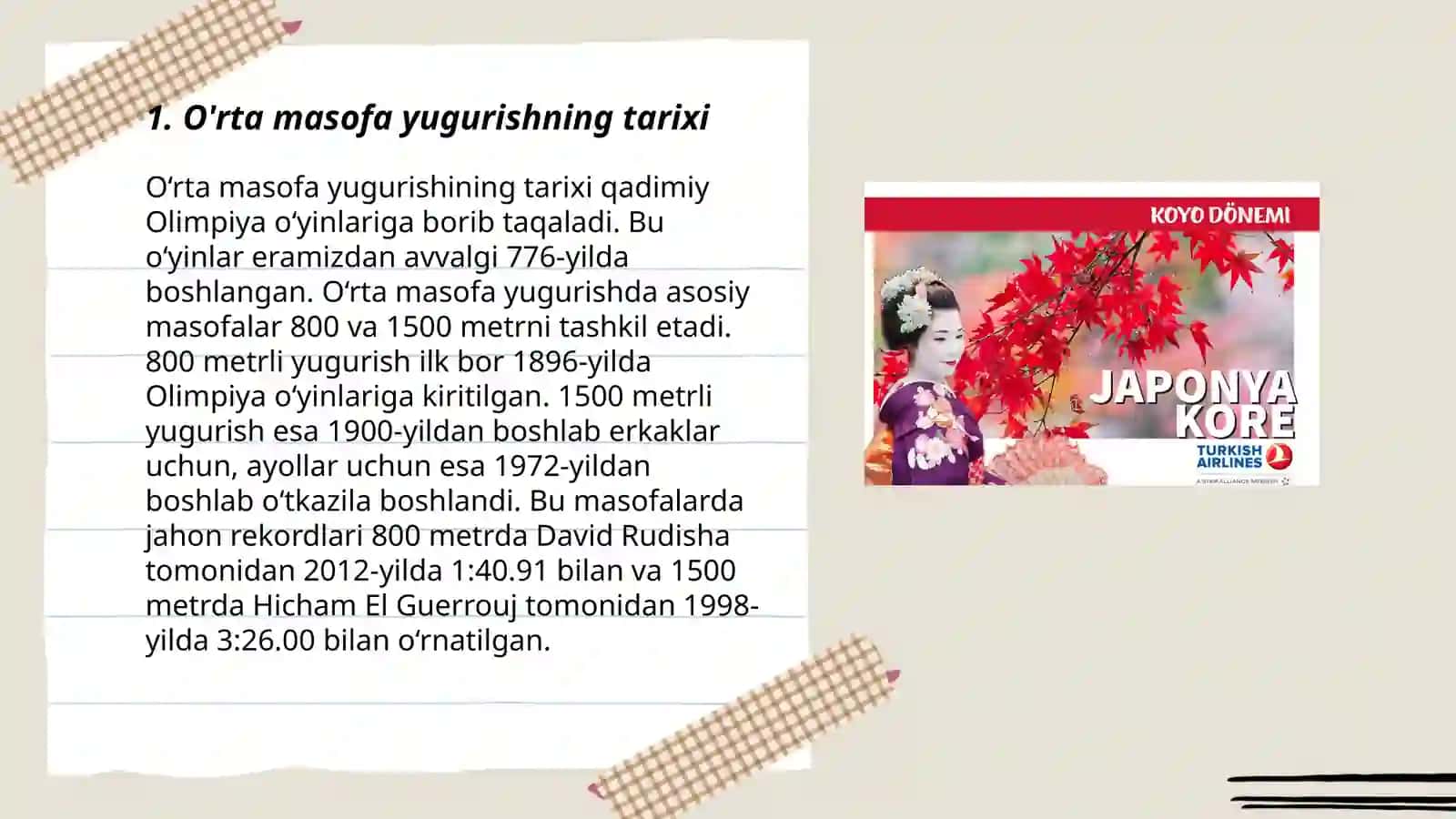 O'rta masofalarda yugurish turlari va ularni texnikasini o'rganish 3