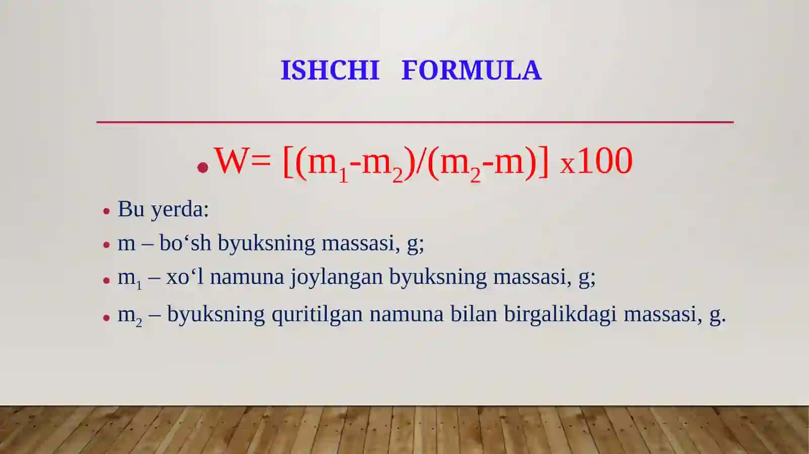 Yog'ochning namligini aniqlash 3