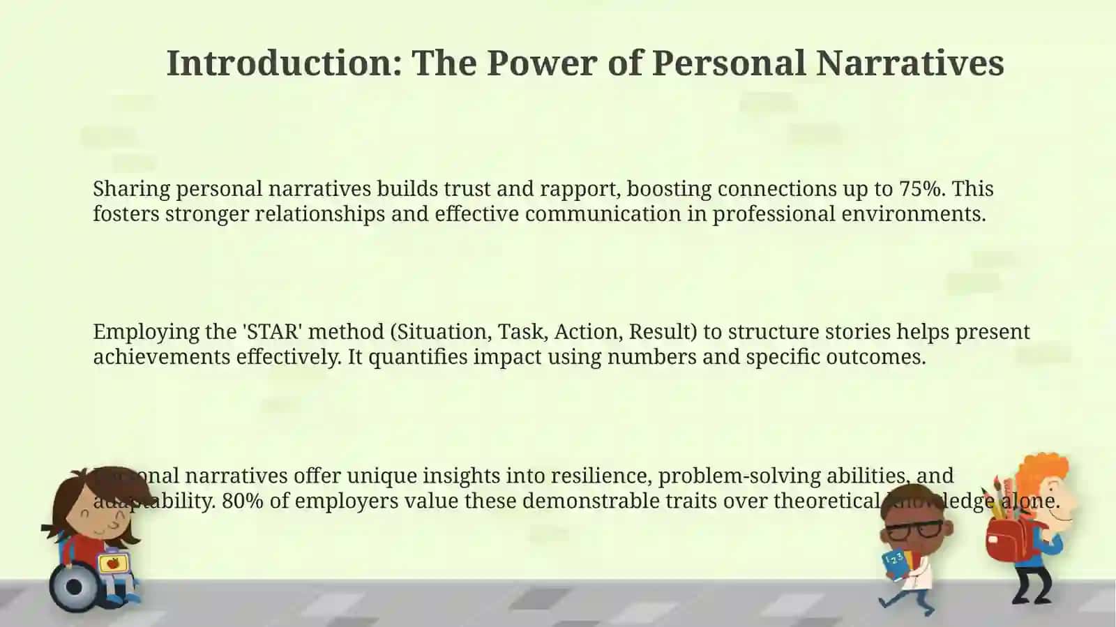 Crafting Your Narrative 3