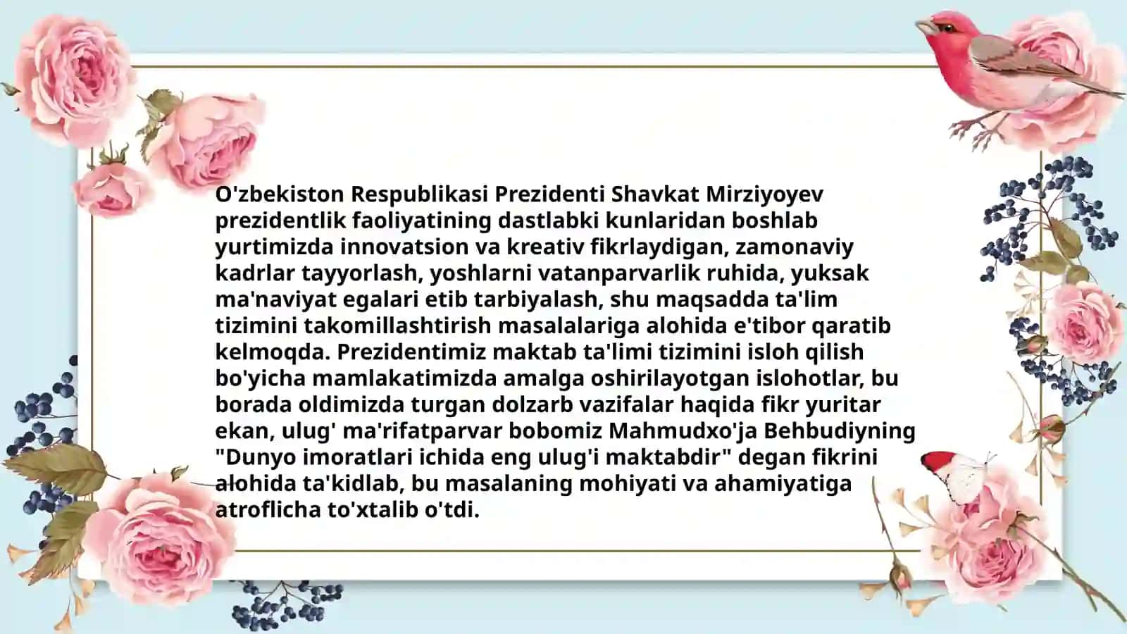 Umumiy o'rta ta'lim tizimida ma'naviy tarbiya 3