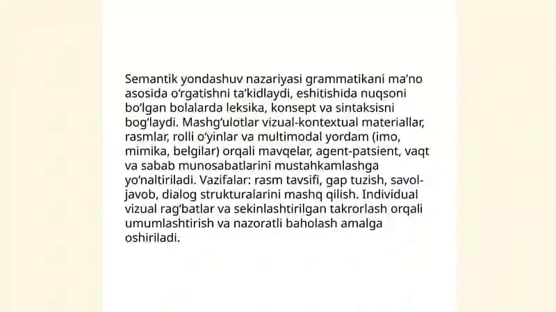 Eshitishida nuqsoni bo‘lgan bolalar maktabida grammatikani o‘rgatishga semantik yondashuv 3