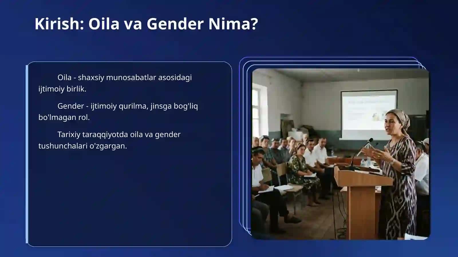 Oila va gender 3
