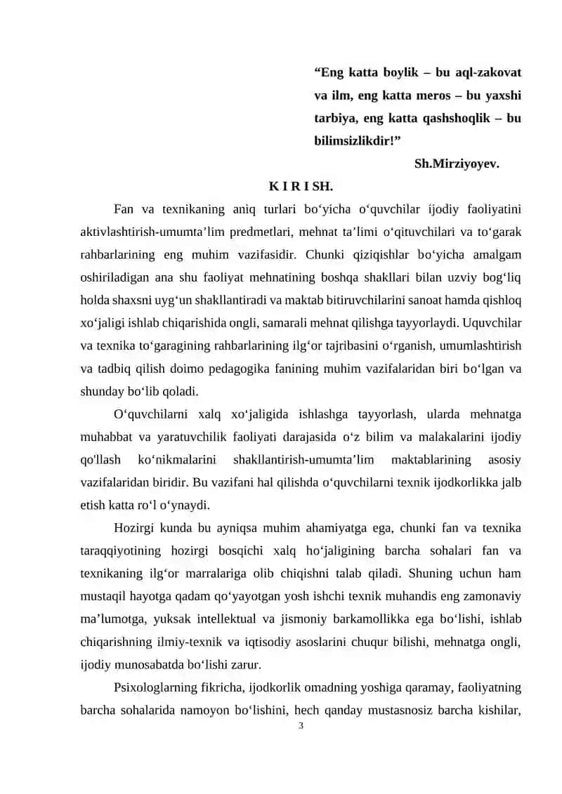 Ratsionalizatorlik Takliflari 3