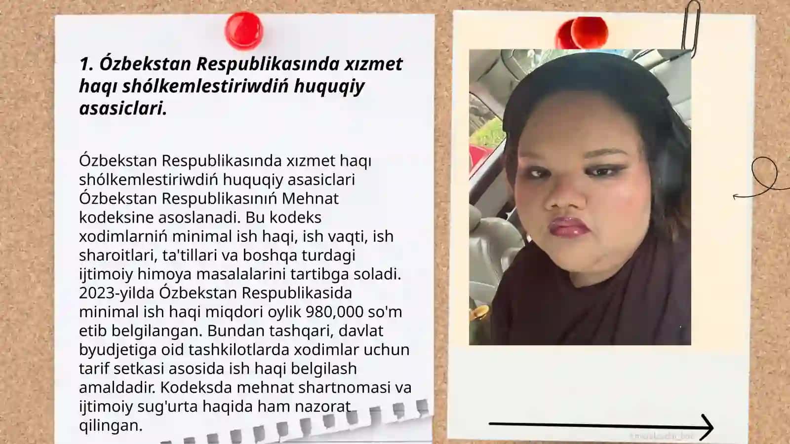 Ózbekstan Respublikasında xızmet haqı shólkemlestiriwdiń tiykarġí formalarí 3